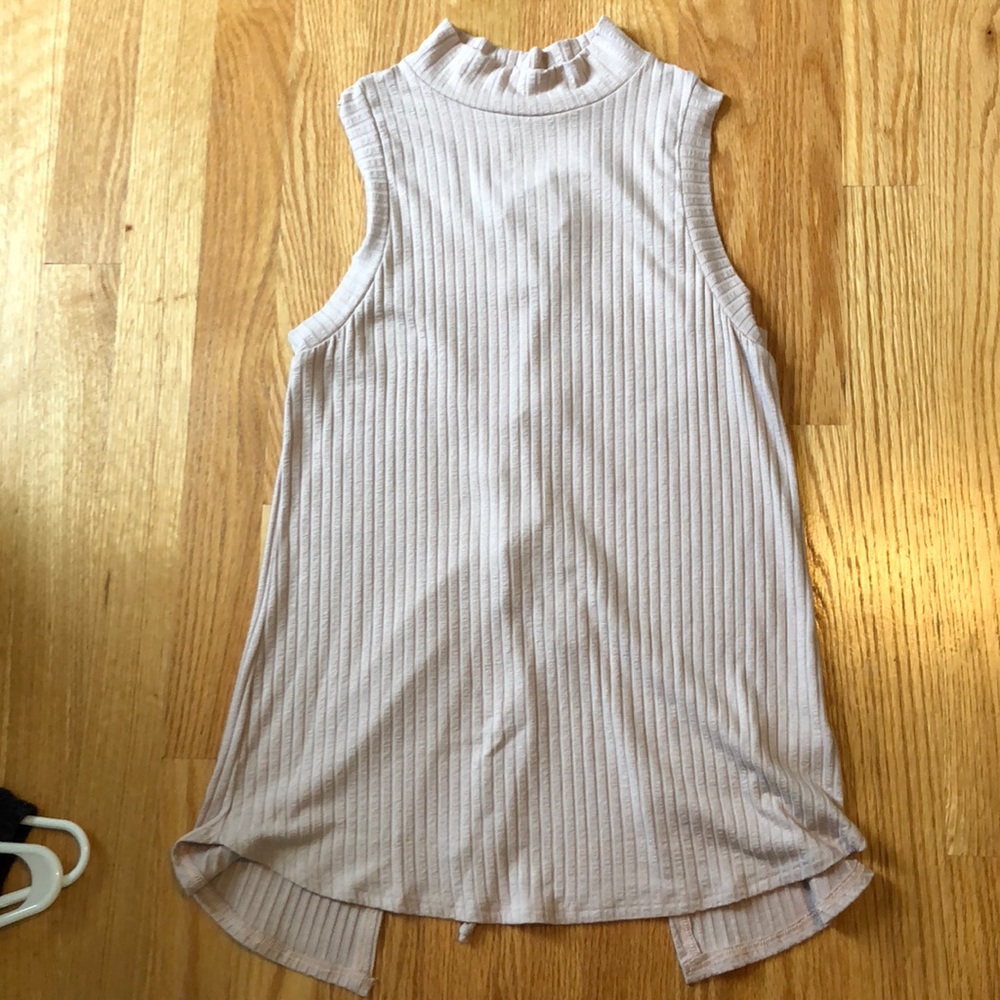 Women’s dressy high neck tank top